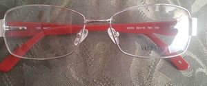 Valentino Eyeglasses Light Gold Rouge Noir